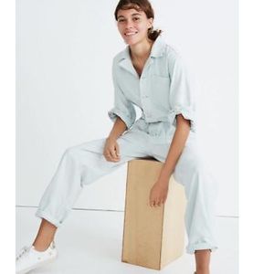 Madewell / as ever coveralls size XS! Mint green.